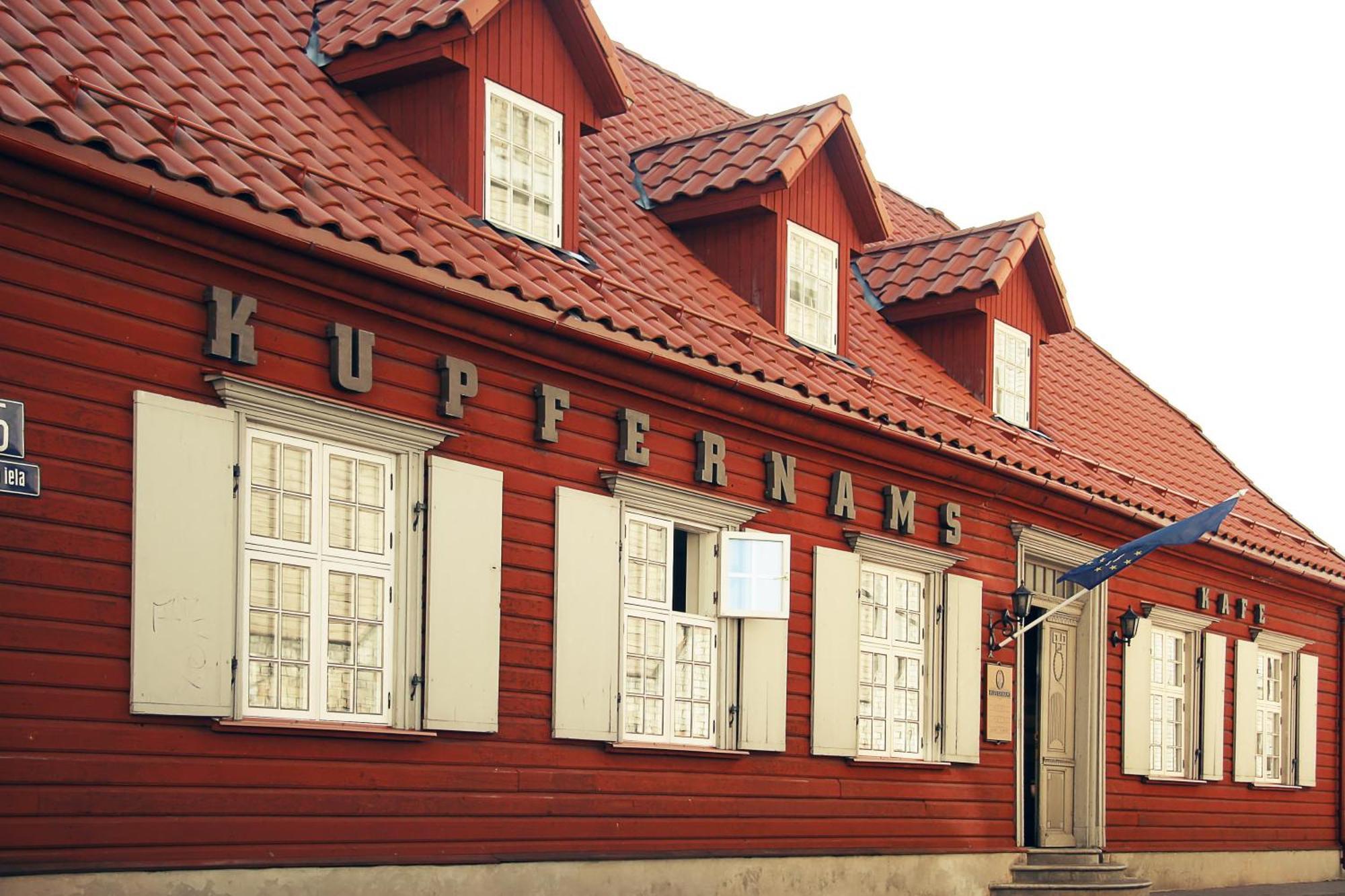 Kupfernams Hotel Ventspils Exterior foto